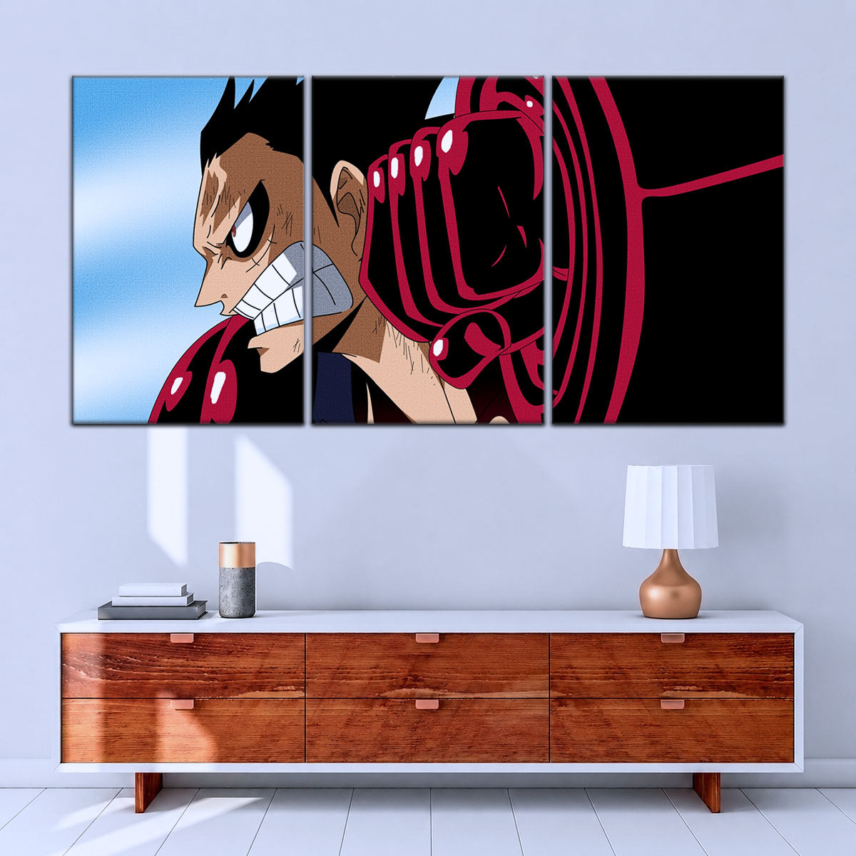 One Piece Canvas Wall Art - OP5049 - Gear Fourth Luffy Unleashed