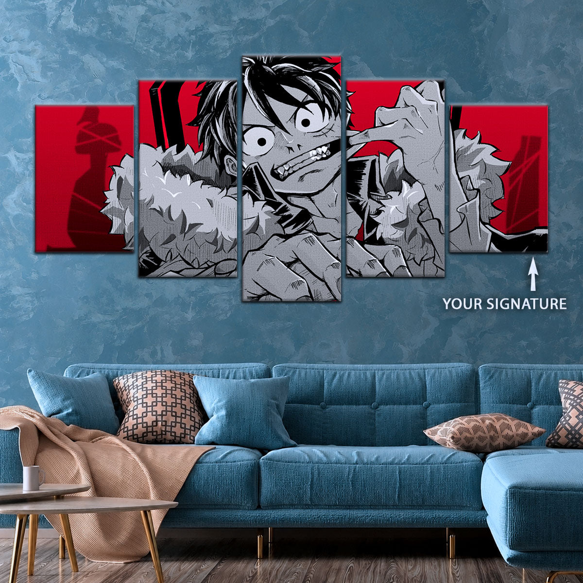 One Piece Canvas Wall Art - OP5050 - Monkey D. Luffy