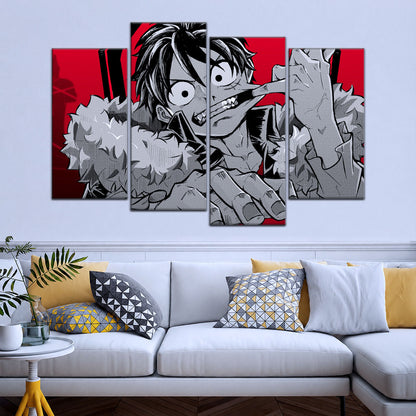 One Piece Canvas Wall Art - OP5050 - Monkey D. Luffy
