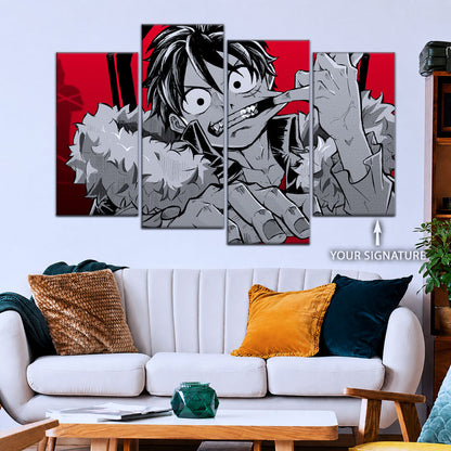 One Piece Canvas Wall Art - OP5050 - Monkey D. Luffy