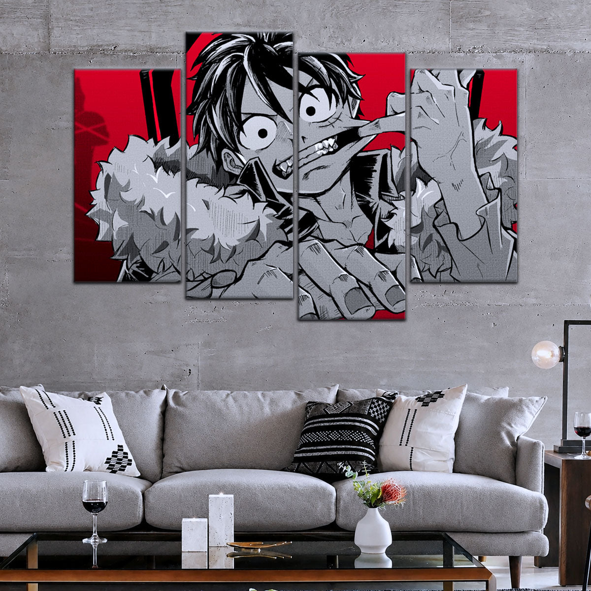 One Piece Canvas Wall Art - OP5050 - Monkey D. Luffy