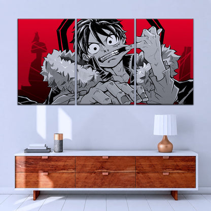 One Piece Canvas Wall Art - OP5050 - Monkey D. Luffy