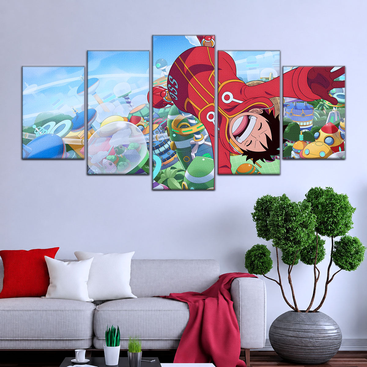 One Piece Canvas Wall Art - OP5051 - Monkey D. Luffy
