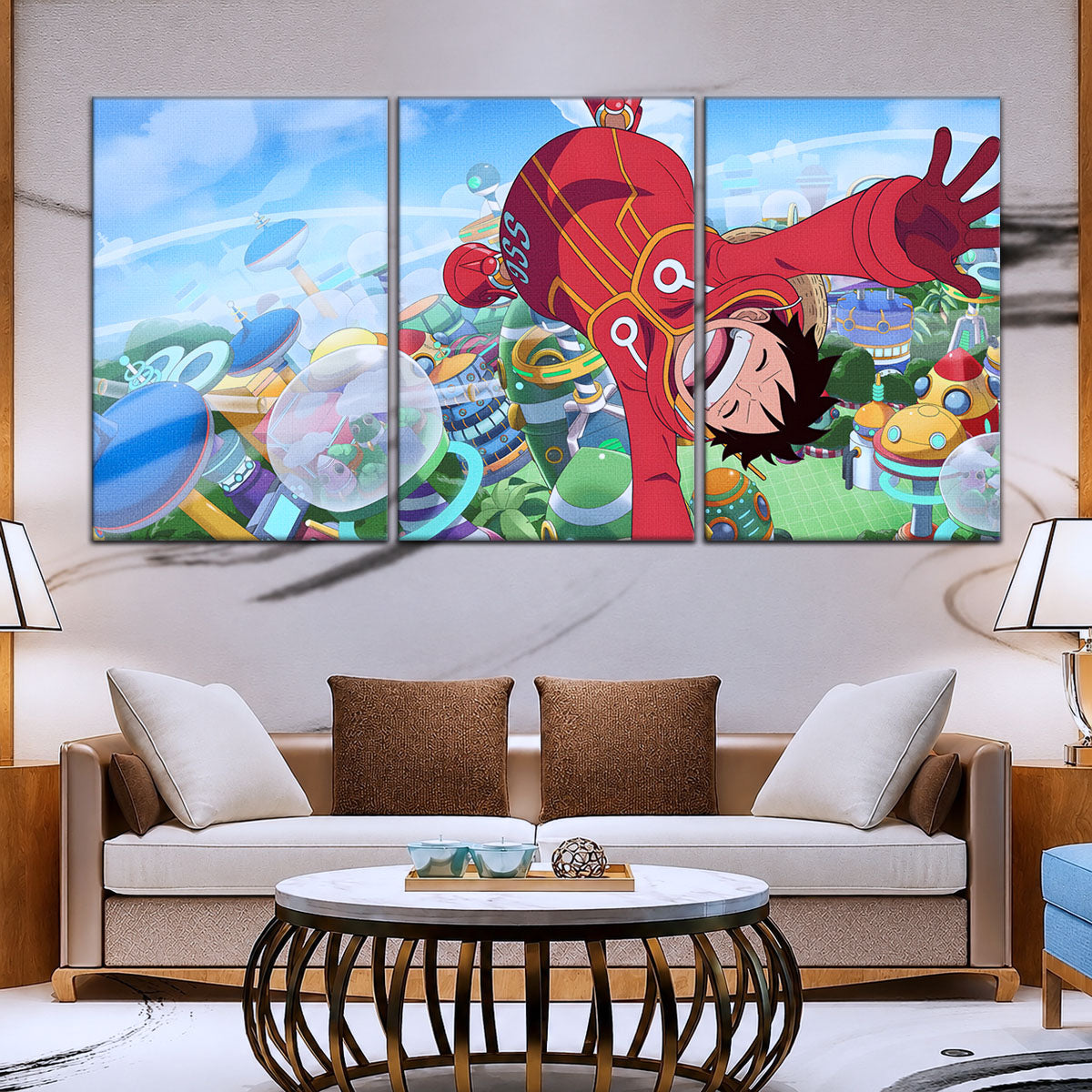 One Piece Canvas Wall Art - OP5051 - Monkey D. Luffy
