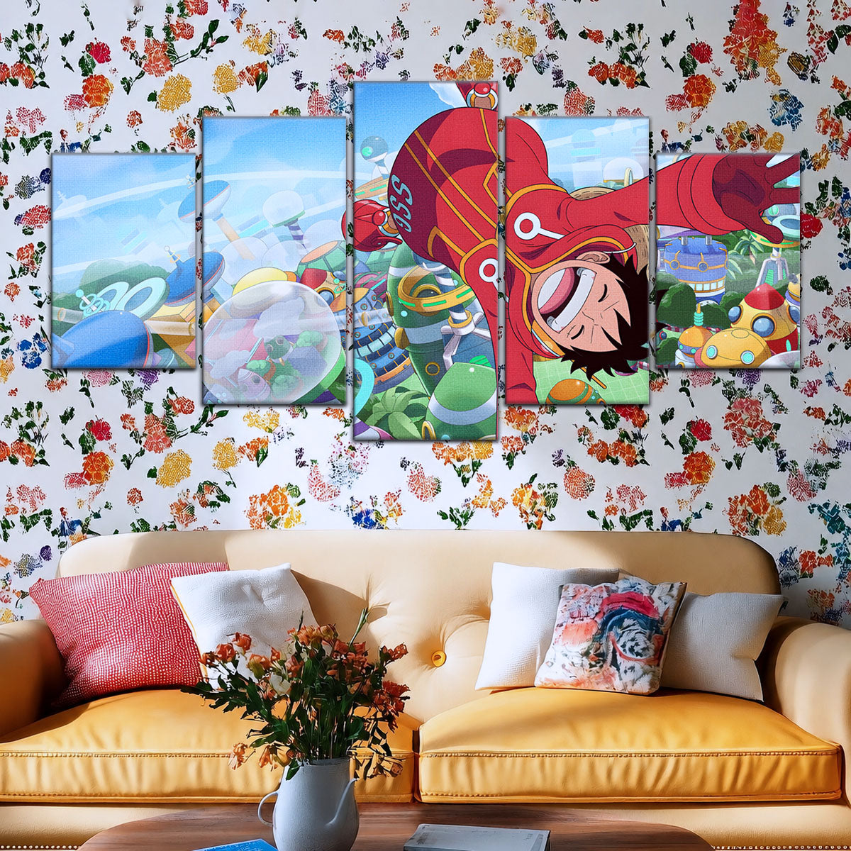 One Piece Canvas Wall Art - OP5051 - Monkey D. Luffy