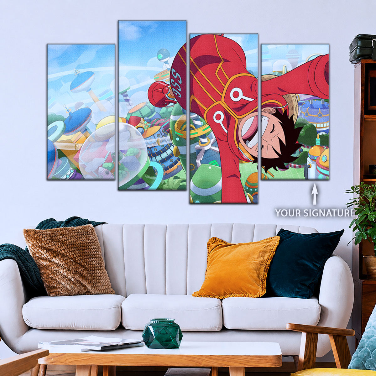 One Piece Canvas Wall Art - OP5051 - Monkey D. Luffy