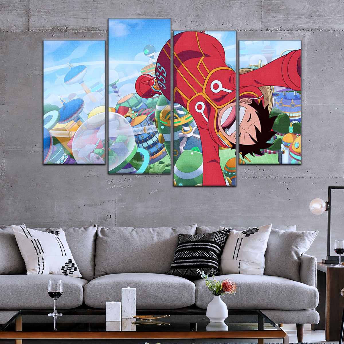 One Piece Canvas Wall Art - OP5051 - Monkey D. Luffy
