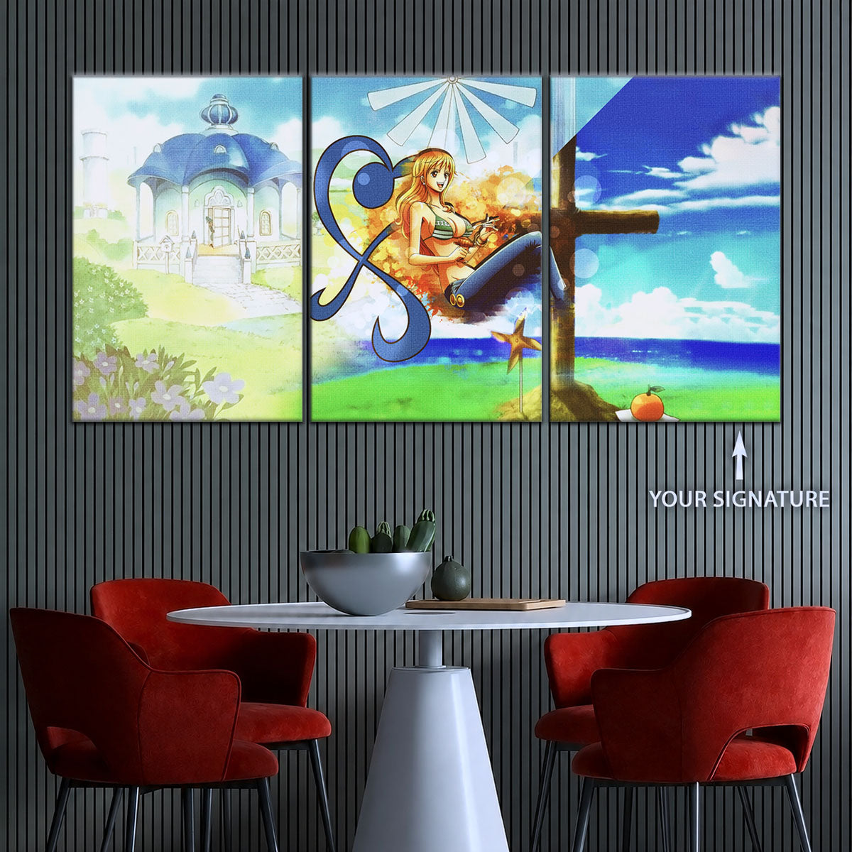 One Piece Canvas Wall Art - OP5052 - Nami Cat Burglar