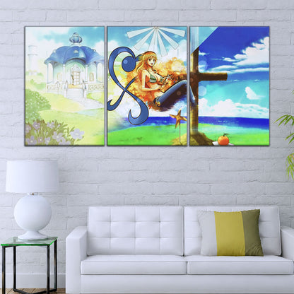 One Piece Canvas Wall Art - OP5052 - Nami Cat Burglar
