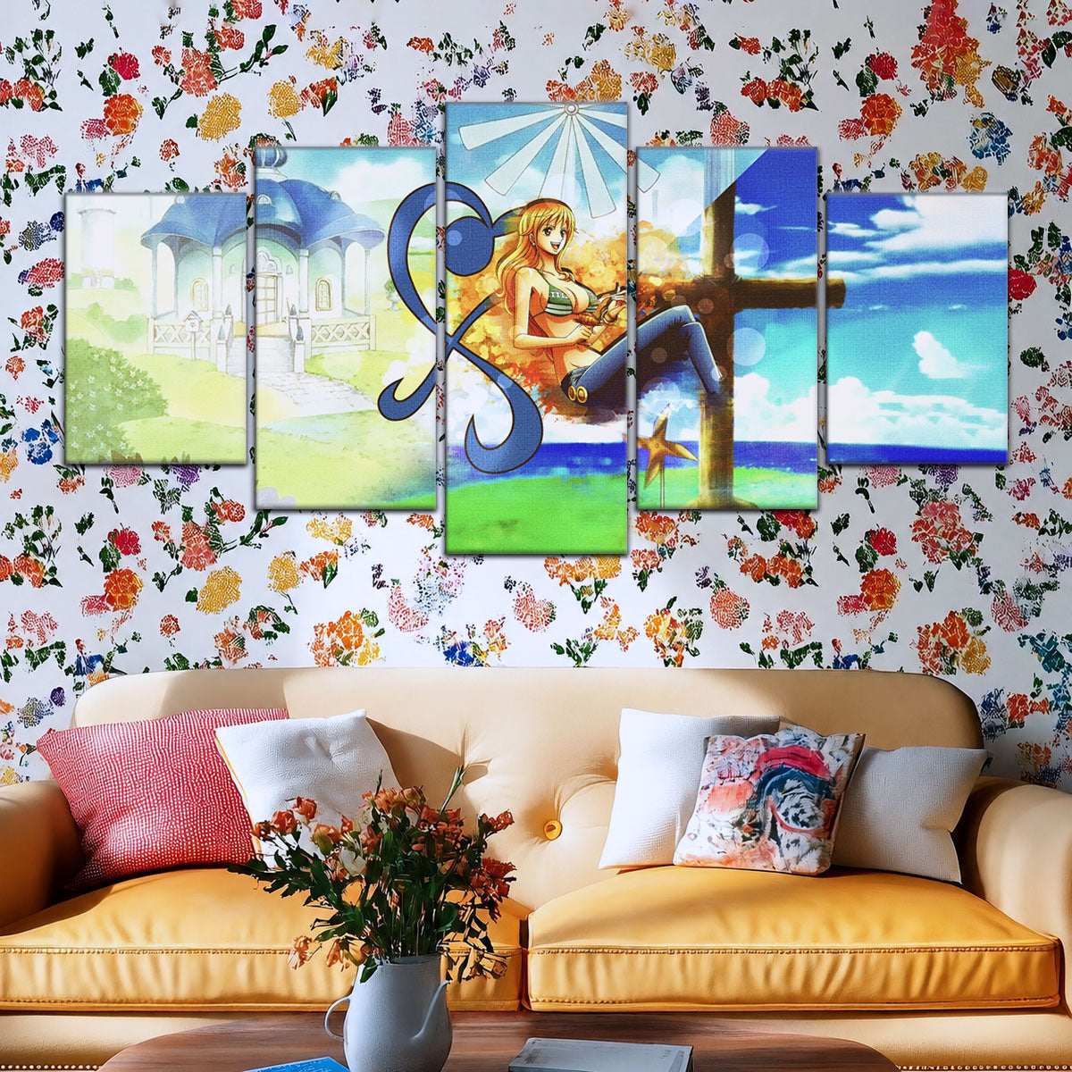 One Piece Canvas Wall Art - OP5052 - Nami Cat Burglar