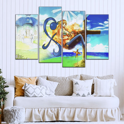 One Piece Canvas Wall Art - OP5052 - Nami Cat Burglar