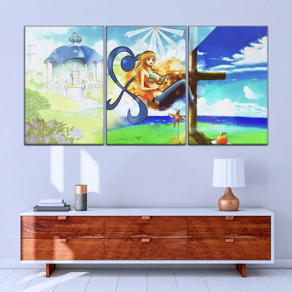 One Piece Canvas Wall Art - OP5052 - Nami Cat Burglar