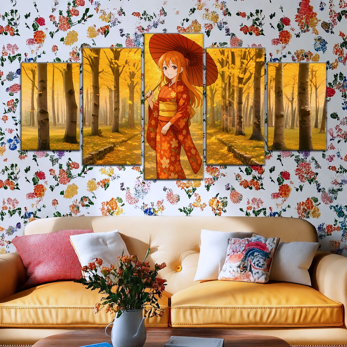 One Piece Canvas Wall Art - OP5053 - Nami Cat Burglar