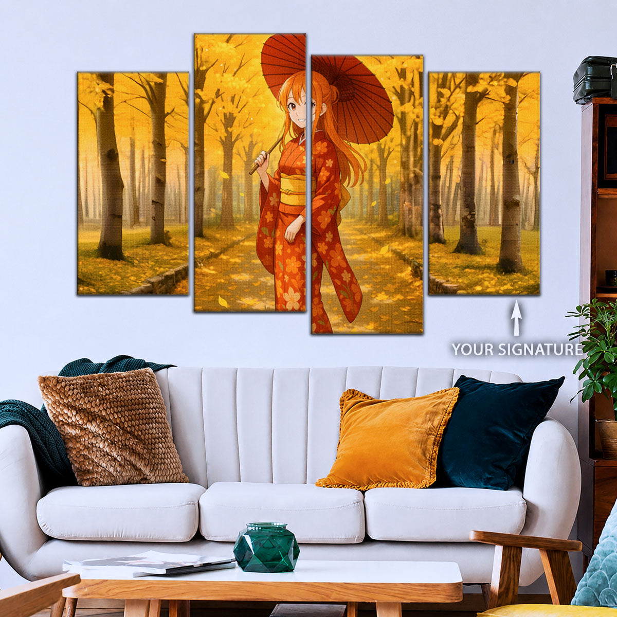 One Piece Canvas Wall Art - OP5053 - Nami Cat Burglar