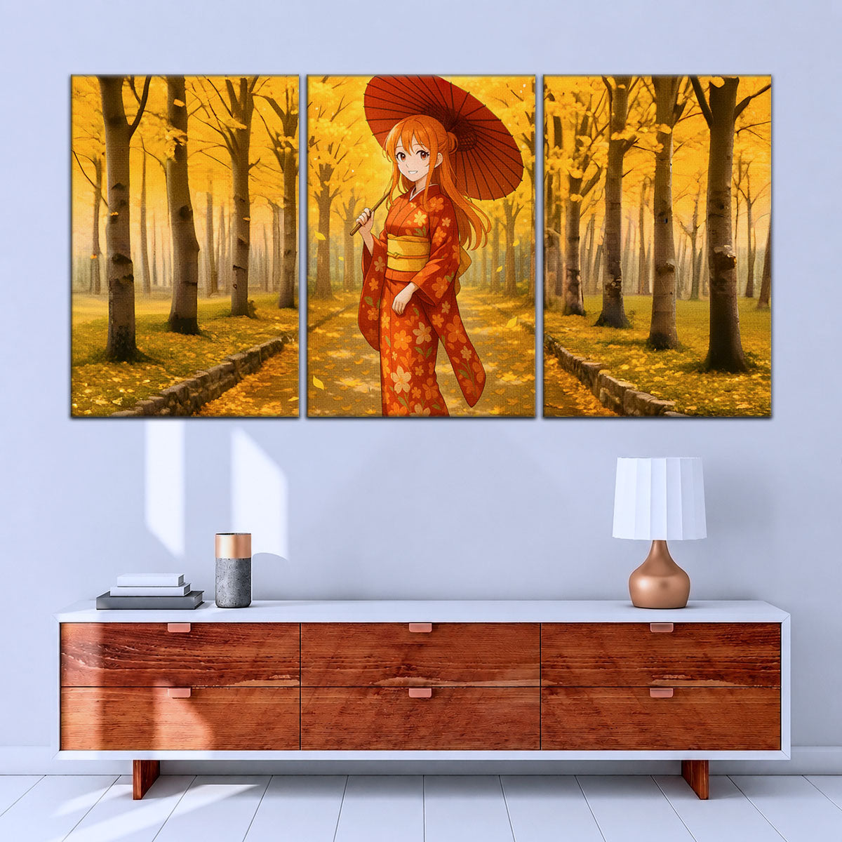 One Piece Canvas Wall Art - OP5053 - Nami Cat Burglar