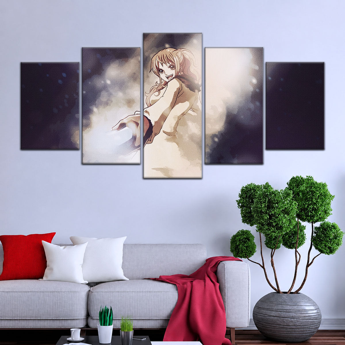 One Piece Canvas Wall Art - OP5054 - Nami Cat Burglar