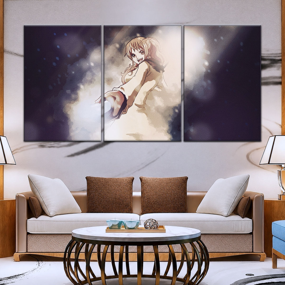 One Piece Canvas Wall Art - OP5054 - Nami Cat Burglar