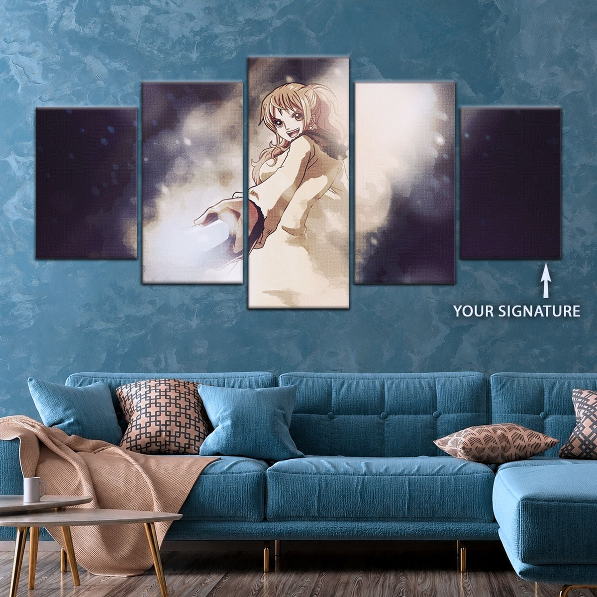 One Piece Canvas Wall Art - OP5054 - Nami Cat Burglar