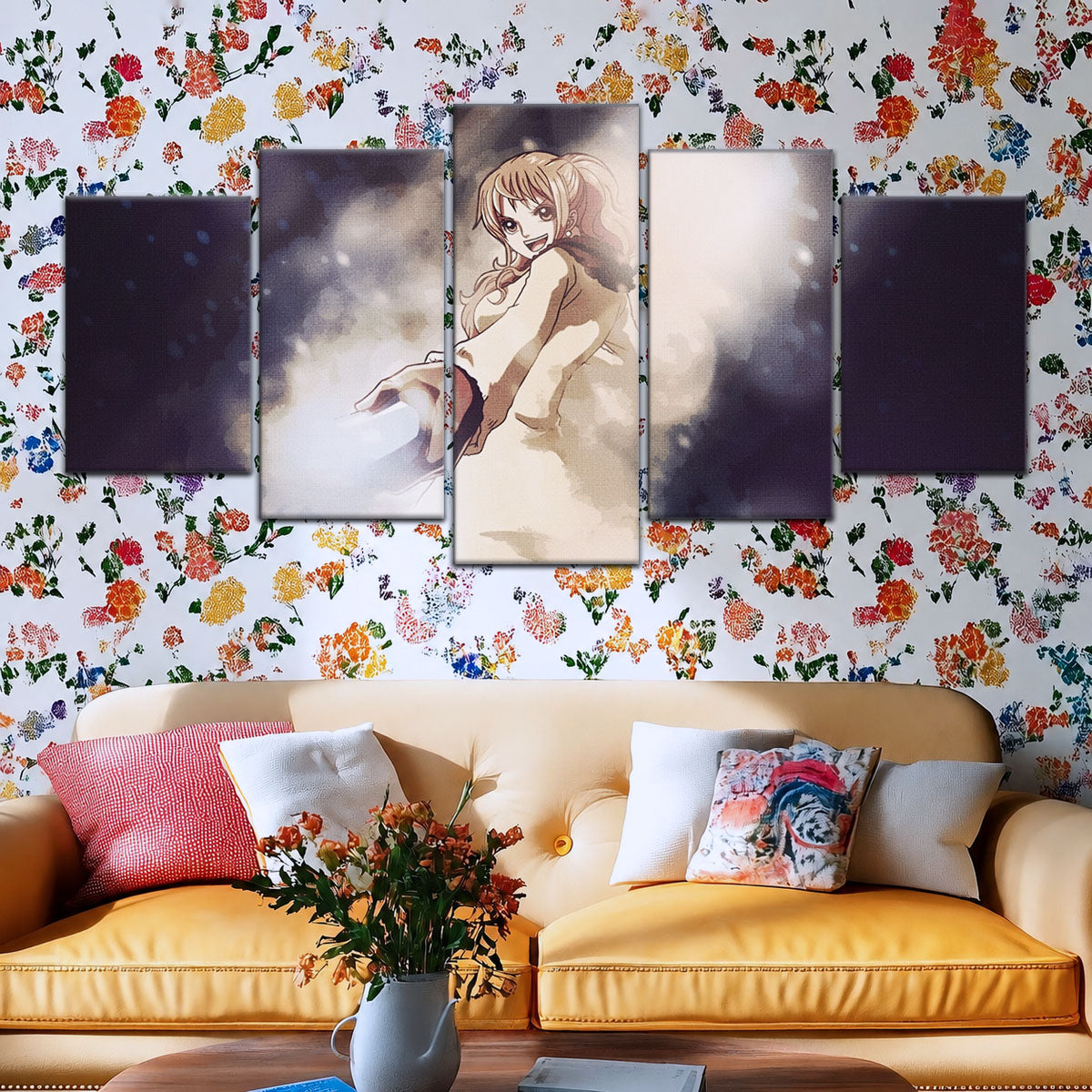 One Piece Canvas Wall Art - OP5054 - Nami Cat Burglar