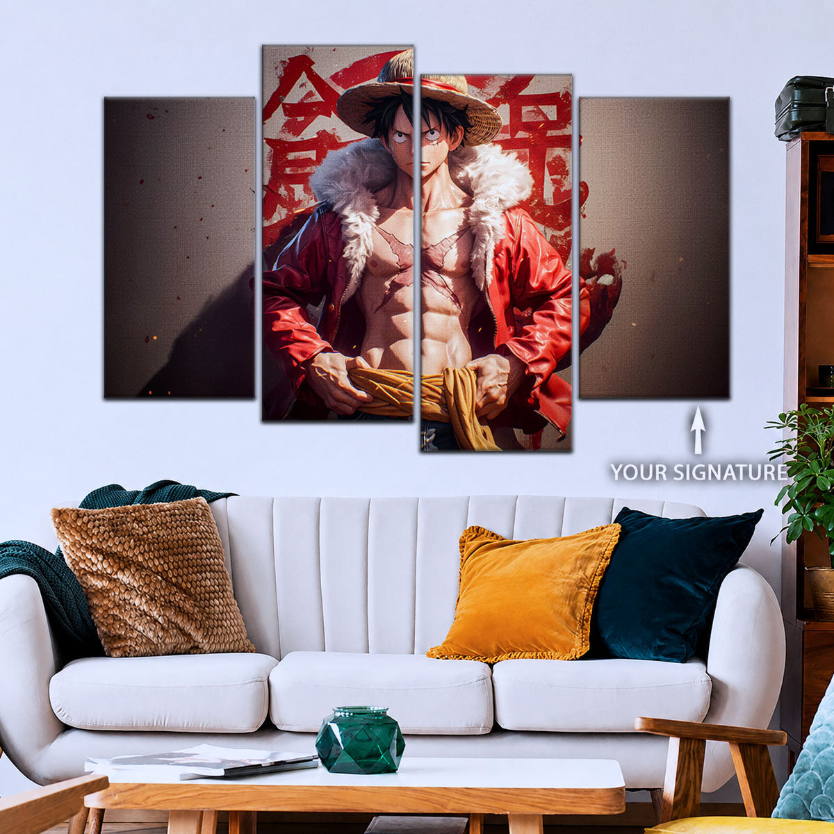 One Piece Canvas Wall Art - OP5060 - Monkey D. Luffy