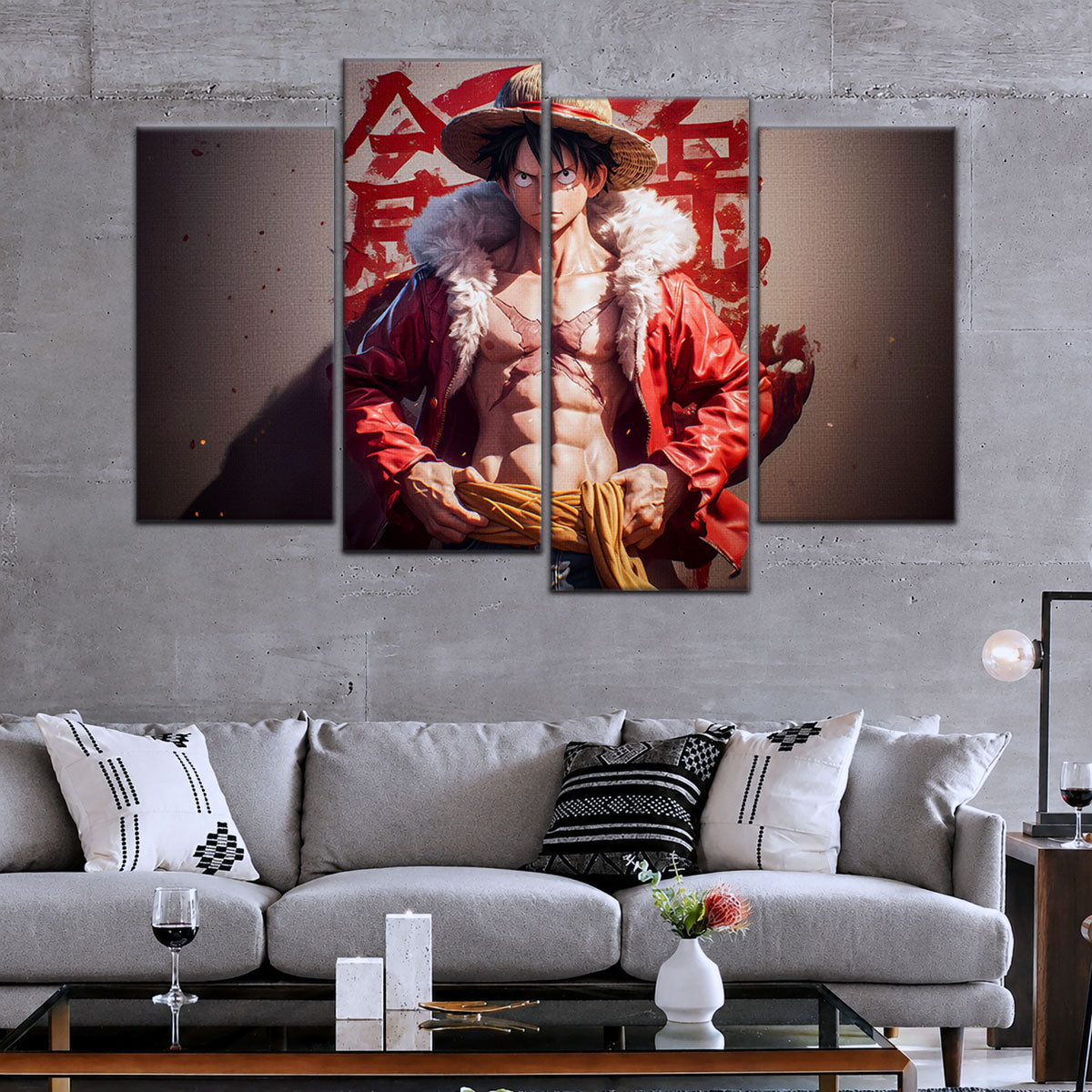 One Piece Canvas Wall Art - OP5060 - Monkey D. Luffy