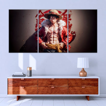 One Piece Canvas Wall Art - OP5060 - Monkey D. Luffy