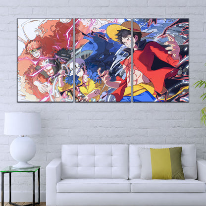 One Piece Canvas Wall Art - OP5068 - Monkey D. Luffy - Trafalgar Law - Eustass Kid