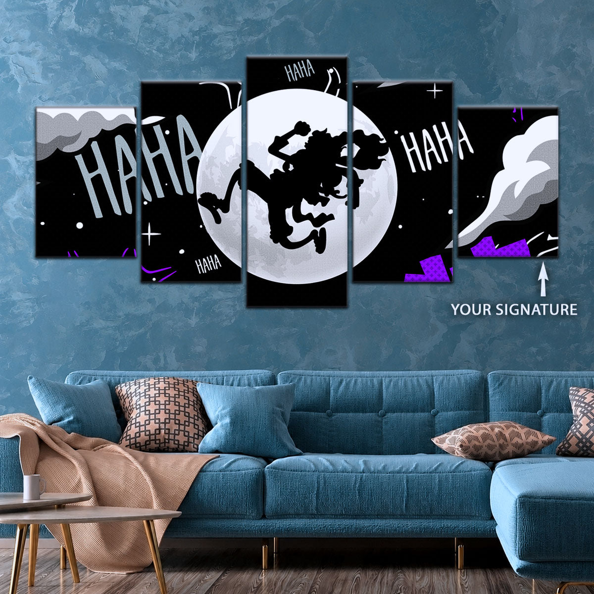 One Piece Canvas Wall Art - OP5070 - Luffy Gear 5 Sun God