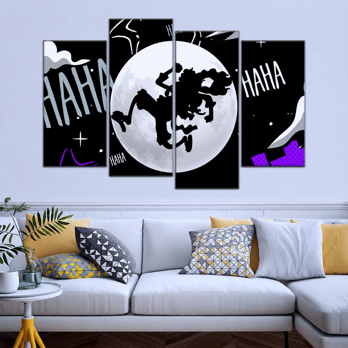 One Piece Canvas Wall Art - OP5070 - Luffy Gear 5 Sun God