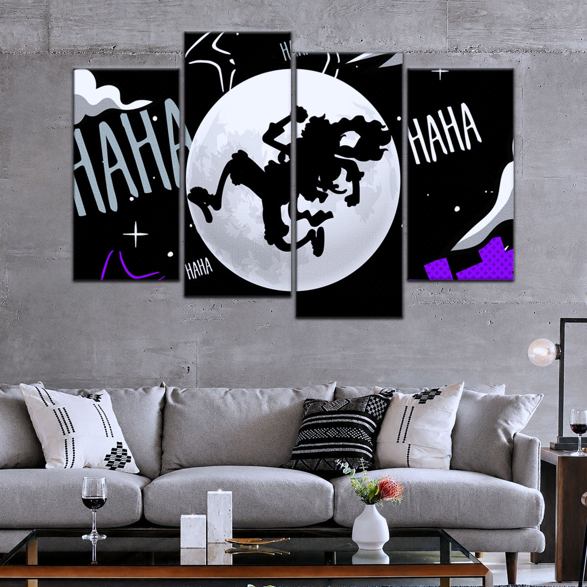 One Piece Canvas Wall Art - OP5070 - Luffy Gear 5 Sun God