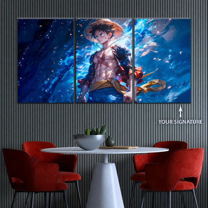 One Piece Canvas Wall Art - OP5071 - Monkey D. Luffy