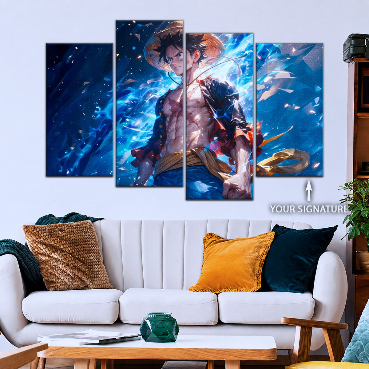 One Piece Canvas Wall Art - OP5071 - Monkey D. Luffy