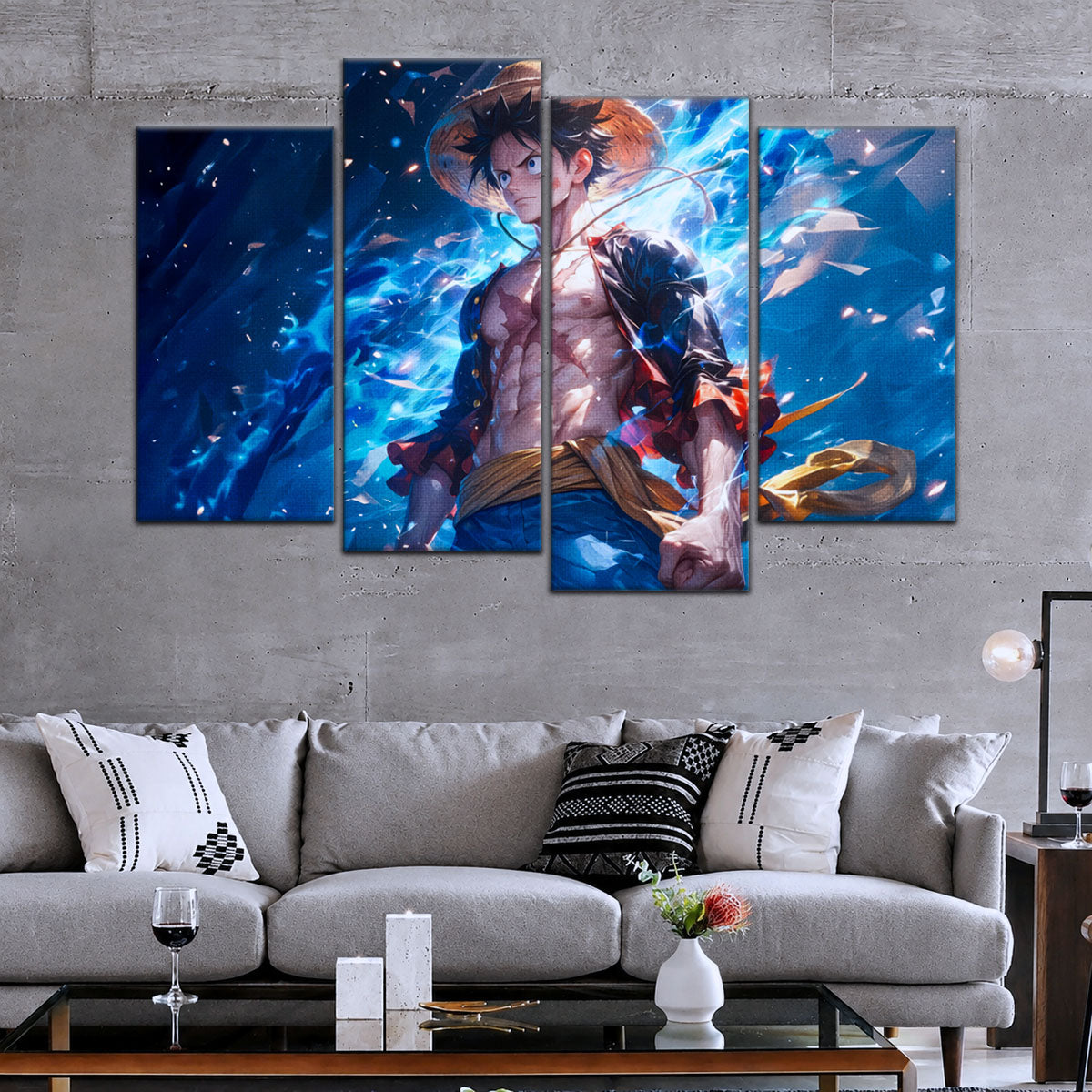 One Piece Canvas Wall Art - OP5071 - Monkey D. Luffy