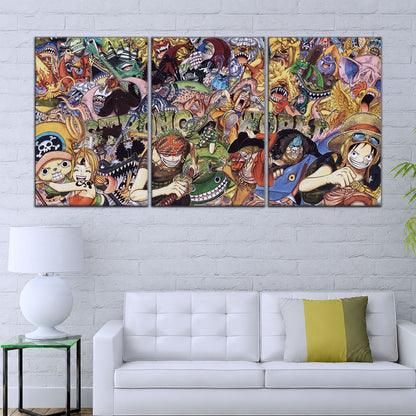 One Piece Canvas Wall Art - OP5072 - Strong World Straw Hat Crew