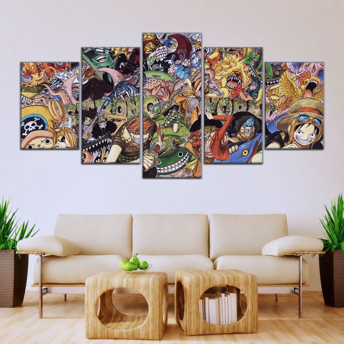 One Piece Canvas Wall Art - OP5072 - Strong World Straw Hat Crew