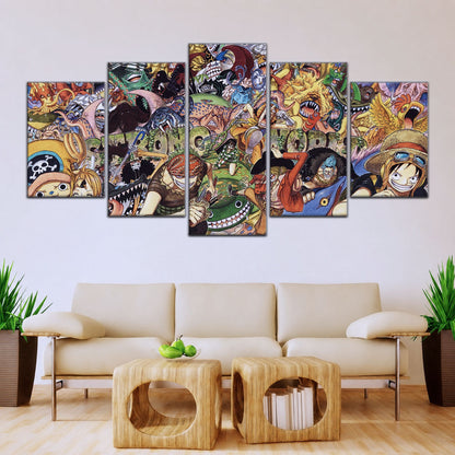 One Piece Canvas Wall Art - OP5072 - Strong World Straw Hat Crew