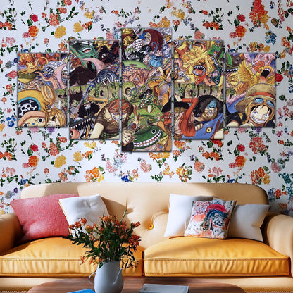One Piece Canvas Wall Art - OP5072 - Strong World Straw Hat Crew