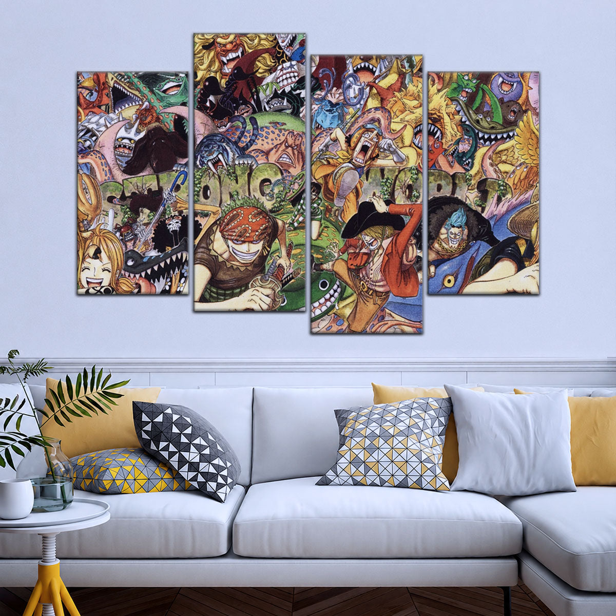 One Piece Canvas Wall Art - OP5072 - Strong World Straw Hat Crew