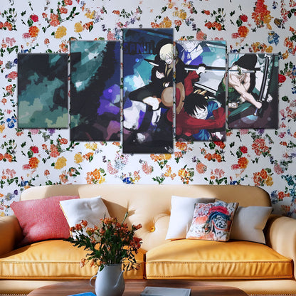 One Piece Canvas Wall Art - OP5074 - Monster Trio - Monkey D. Luffy - Roronoa Zoro - Sanji