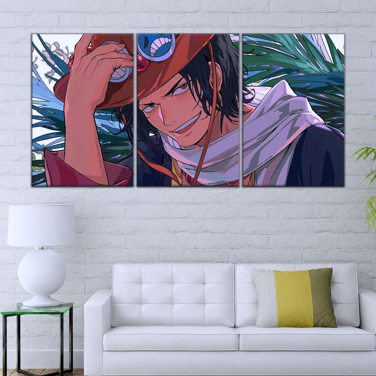 One Piece Canvas Wall Art - OP5075 - Portgas D. Ace Fire Fist