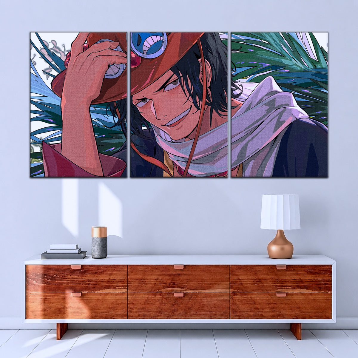 One Piece Canvas Wall Art - OP5075 - Portgas D. Ace Fire Fist