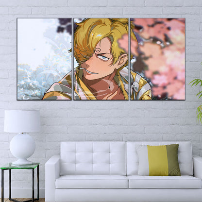 One Piece Canvas Wall Art - OP5086 - Sanji in Bloom Stunning