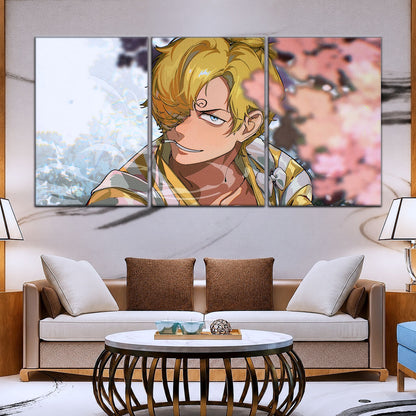 One Piece Canvas Wall Art - OP5086 - Sanji in Bloom Stunning