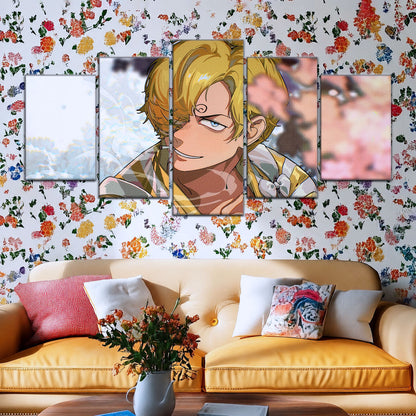 One Piece Canvas Wall Art - OP5086 - Sanji in Bloom Stunning