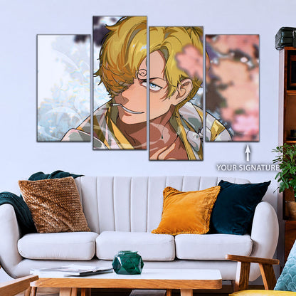 One Piece Canvas Wall Art - OP5086 - Sanji in Bloom Stunning