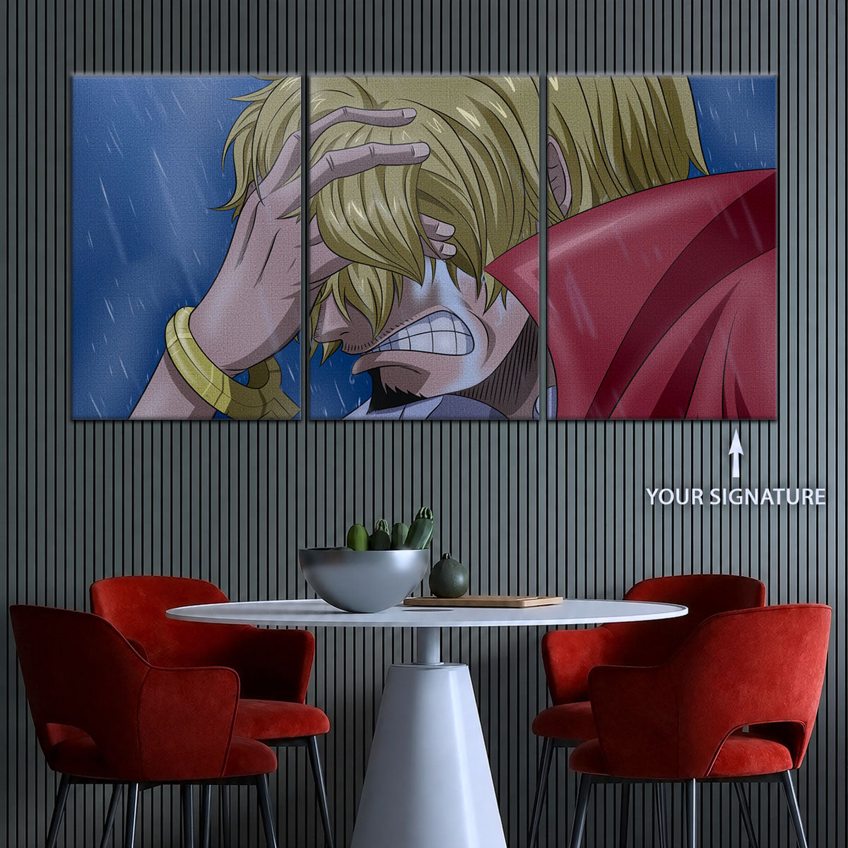 One Piece Canvas Wall Art - OP5088 - Sanji Whole Cake