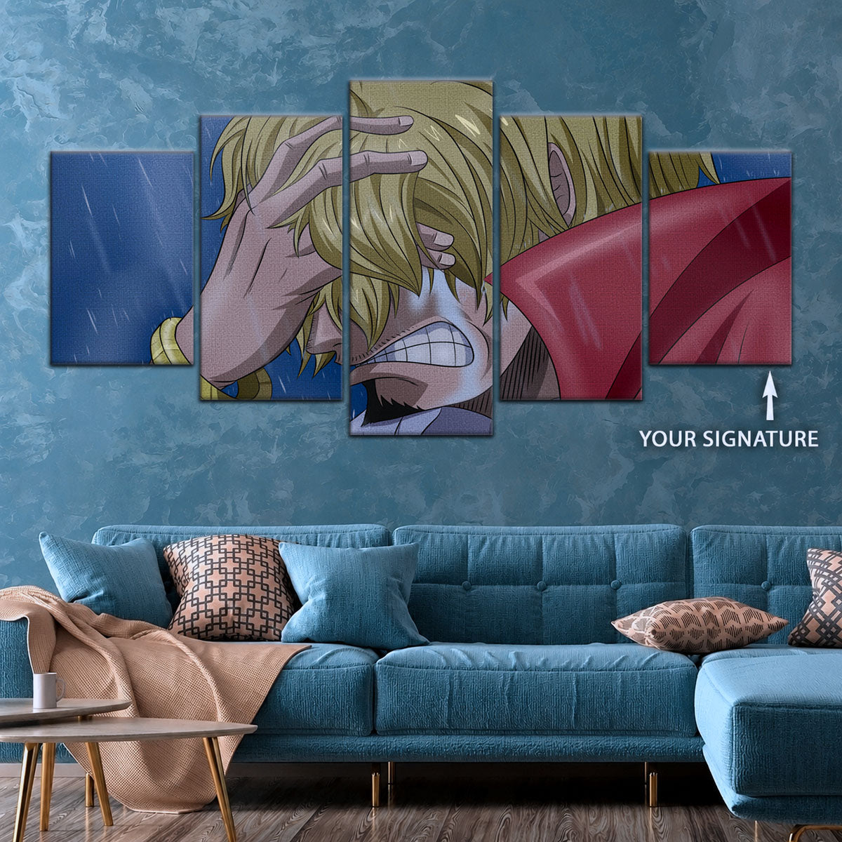 One Piece Canvas Wall Art - OP5088 - Sanji Whole Cake