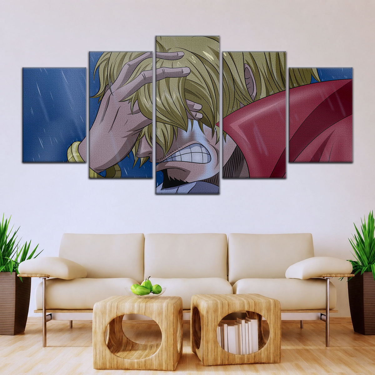 One Piece Canvas Wall Art - OP5088 - Sanji Whole Cake