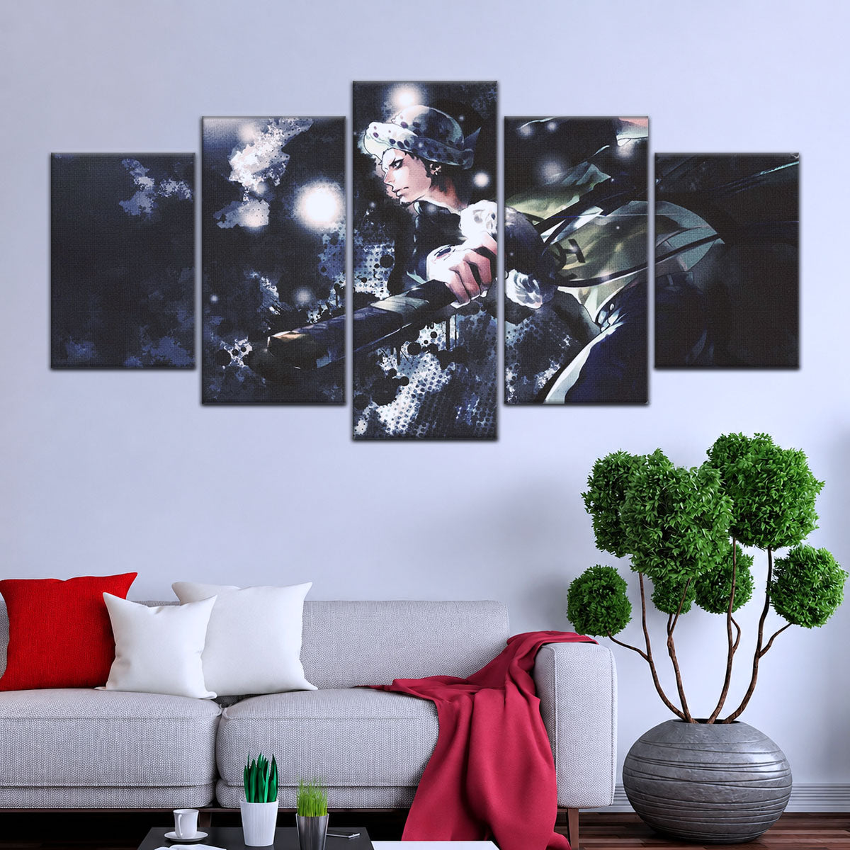 One Piece Canvas Wall Art - OP5090 - Trafalgar Law Room Shambles