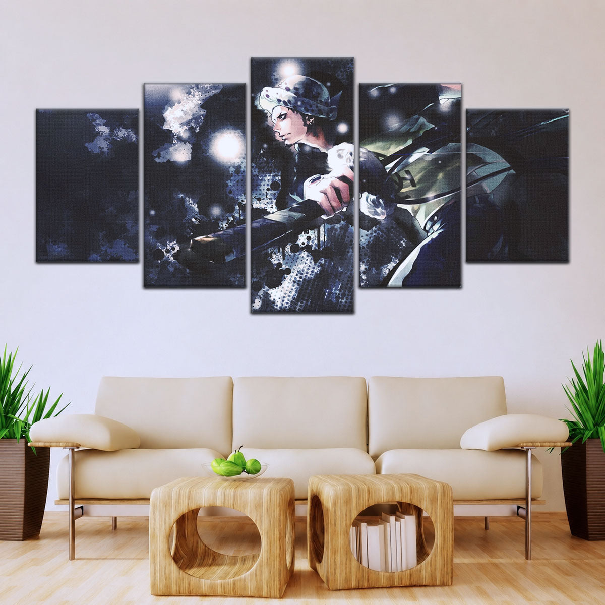 One Piece Canvas Wall Art - OP5090 - Trafalgar Law Room Shambles